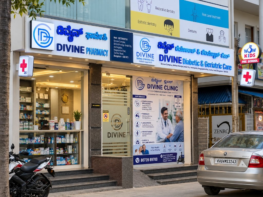 Divine Care Clinic and Pharmacy Exterior